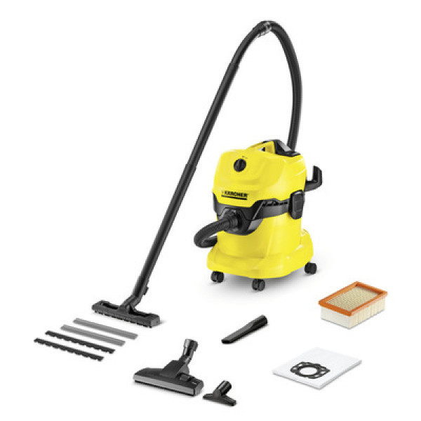 Керхер Господарський пилосос WD 4 V-20/5/22 (WD 4) компактный пылесос Керхер в Харькове, официальный дилер, гарантия, сервисное обслуживание.